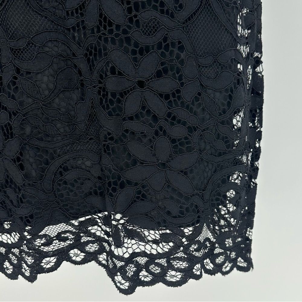 BB DAKOTA NWT LITTLE BLACK DRESS LACE OVERLAY WITH LINING - Picture 10 of 10